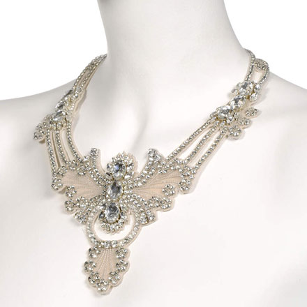 Jenny Packham Tzarina necklace crystal
